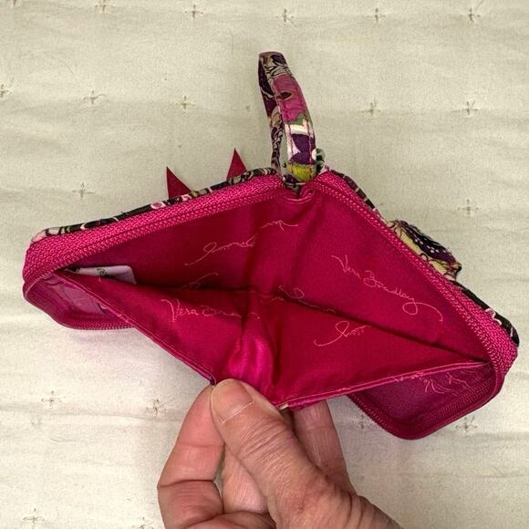 Vera Bradley Very Berry Zip Around Wristlet - Picture 6 of 9